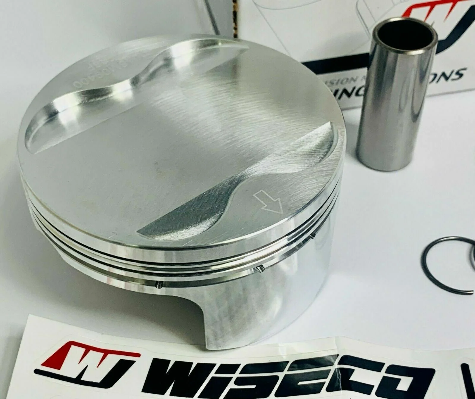 🔥 Kawasaki H2 MachiV 750 1972-1975 72MM Standard Compression Wiseco Piston Kit⚡ - Image 3