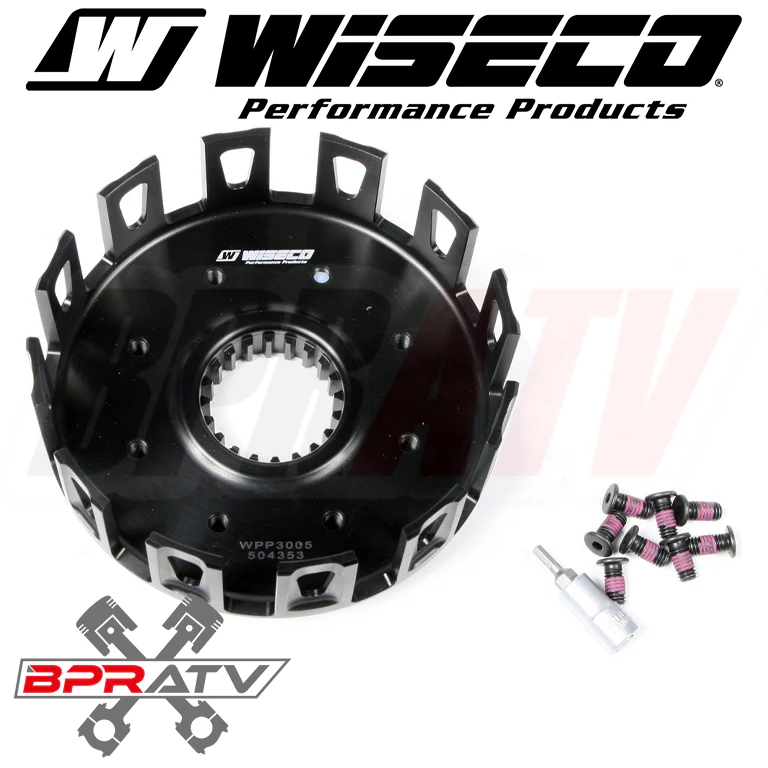 00-07 Honda CR125 CR 125 Wiseco CNC Billet Clutch Basket Inner Hub Fiber Springs - Image 5
