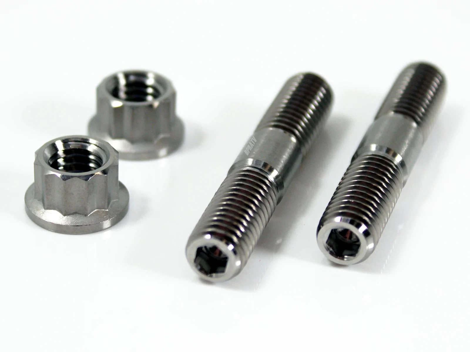 01 02 WR426F WR 426F TITANIUM Head Pipe Exhaust Studs Kit Bolts & Exhaust Gasket - Image 16