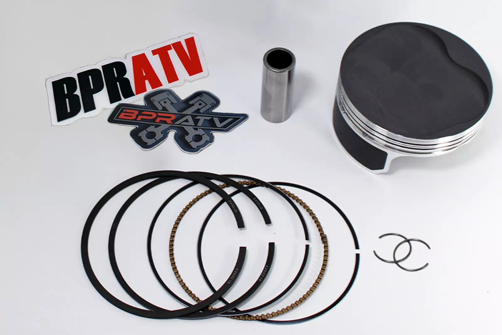 Honda TRX 400EX XR 400X Sportrax 400 85mm 10:1 Aftermarket Stock Bore Piston Kit - Image 3