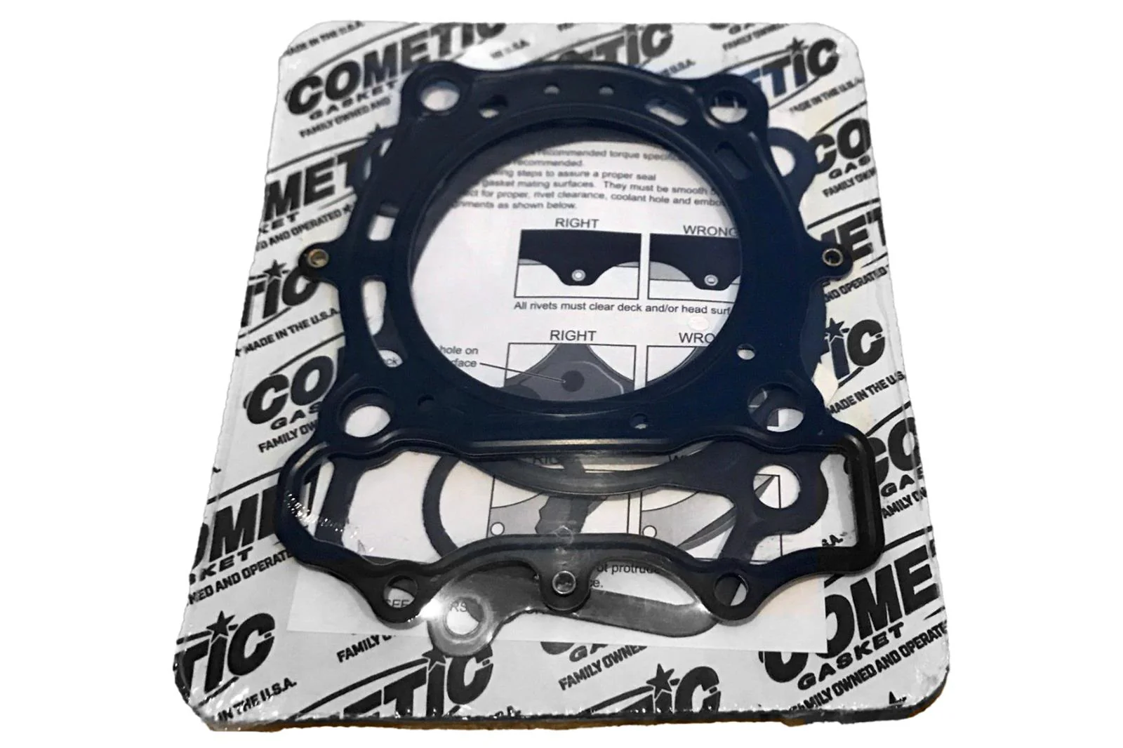 01-13 YZ250F Top End Rebuild Kit 77mm Stock Bore Replacement Cylinder Piston Kit - Image 16