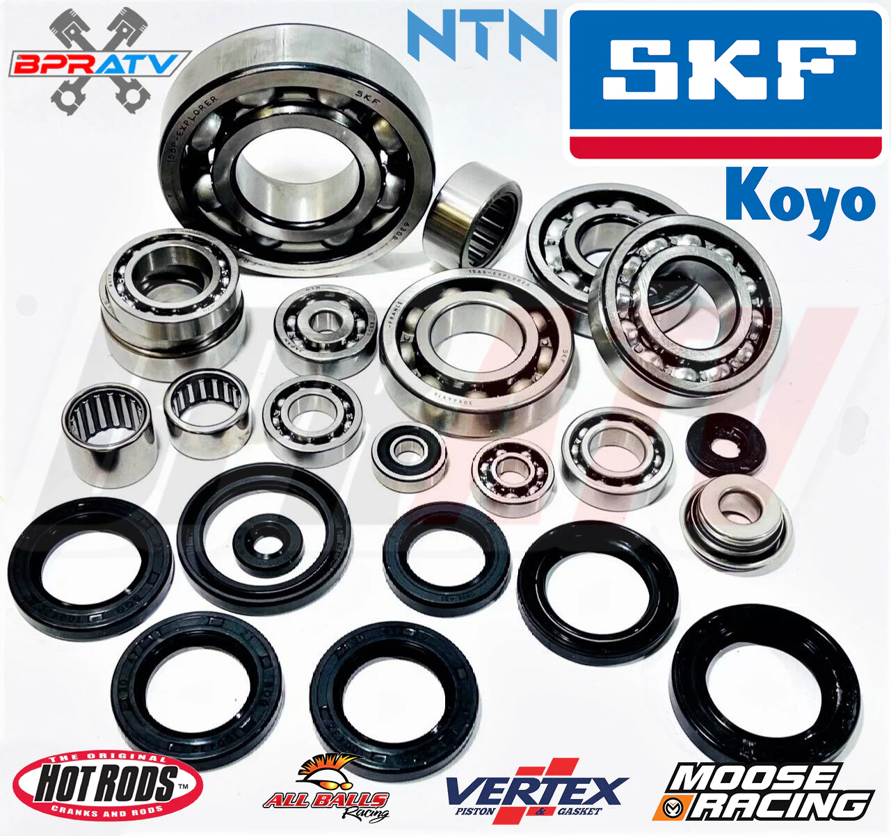 2001-2013 YZ250F YZ 250F Bottom End Bearings Main Crank Transmission Bearing Kit - Image 3