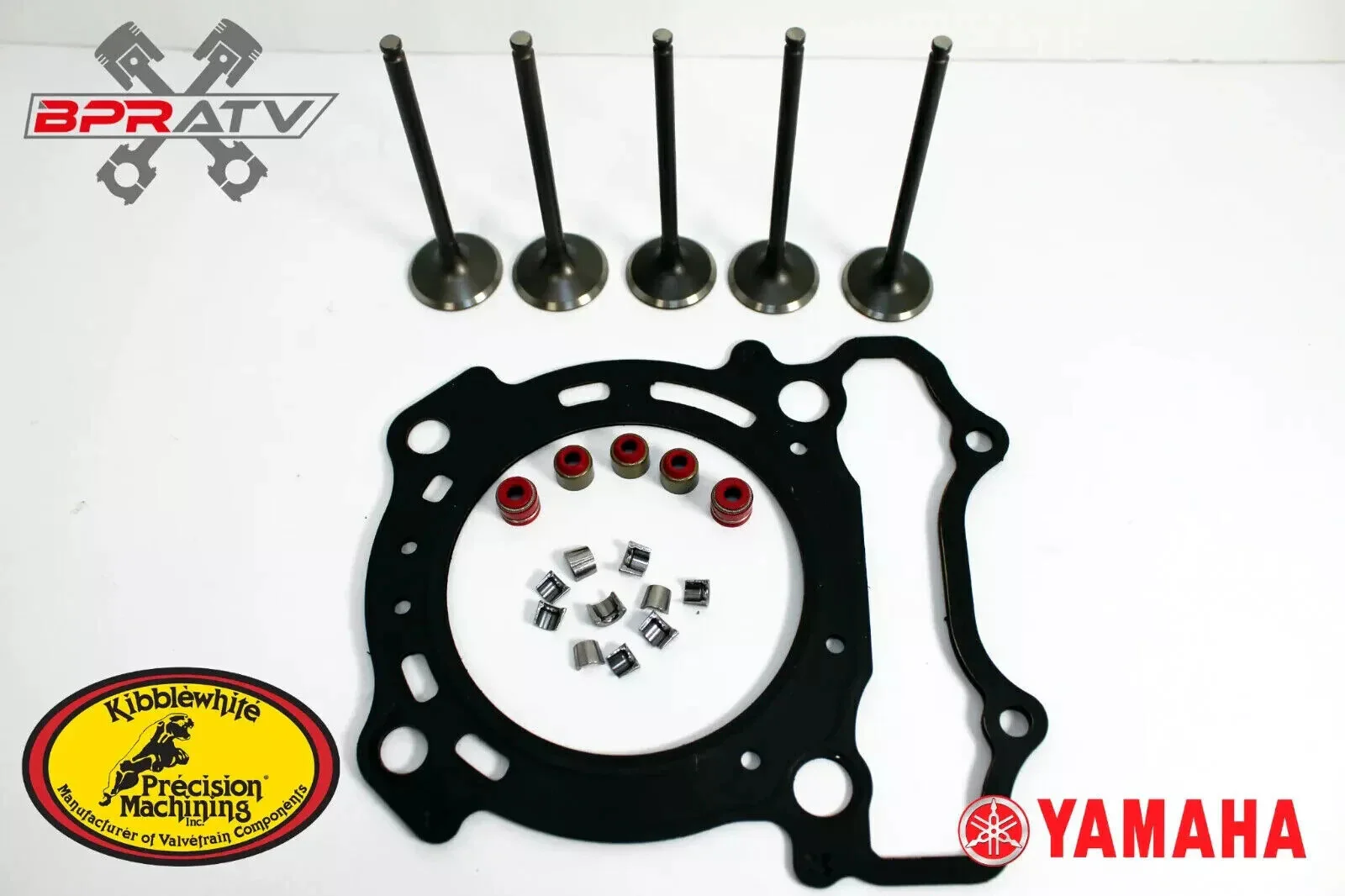 01-13 YZ250F YZ 250F Intake Exhaust Valves Kit Gasket KIBBLEWHITE Seals Keepers - Image 4