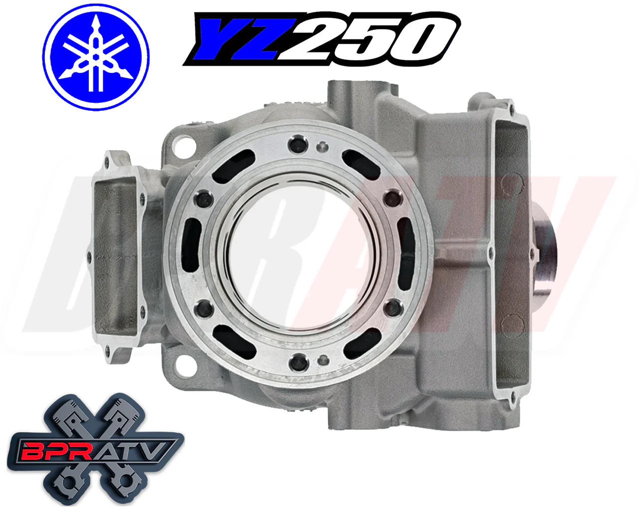 03-24 Yamaha YZ250 Stock Complete Motor Engine Rebuild Kit Cylinder Piston Crank - Image 8