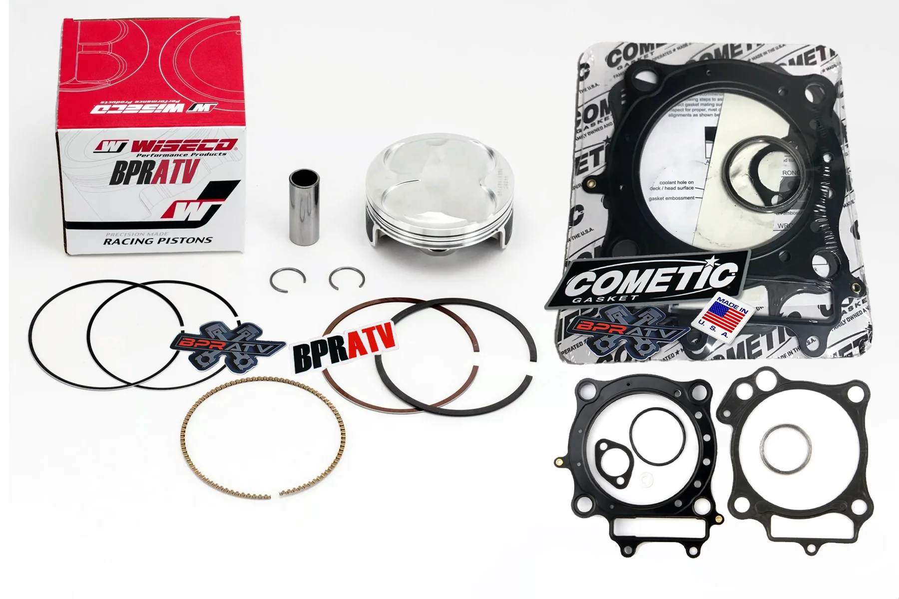 04-05 TRX450R 94mm Stock Bore Cylinder Wiseco Piston Cometic Rebuild Kit NEW USA - Image 13