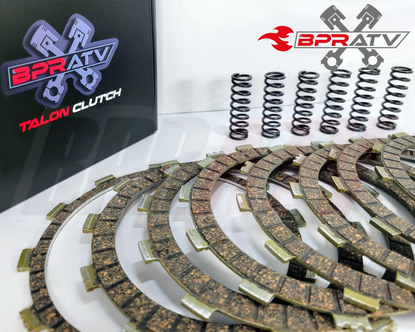 04 05 TRX450R Sportrax Duner Trail Clutch Kit Fibers Steels Springs & OEM Gasket - Image 19