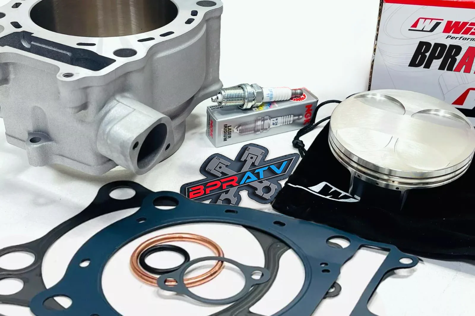 04 05 TRX450R Top End Rebuild Kit 94mm Stock Cylinder Piston Assembly Redo Parts - Image 13