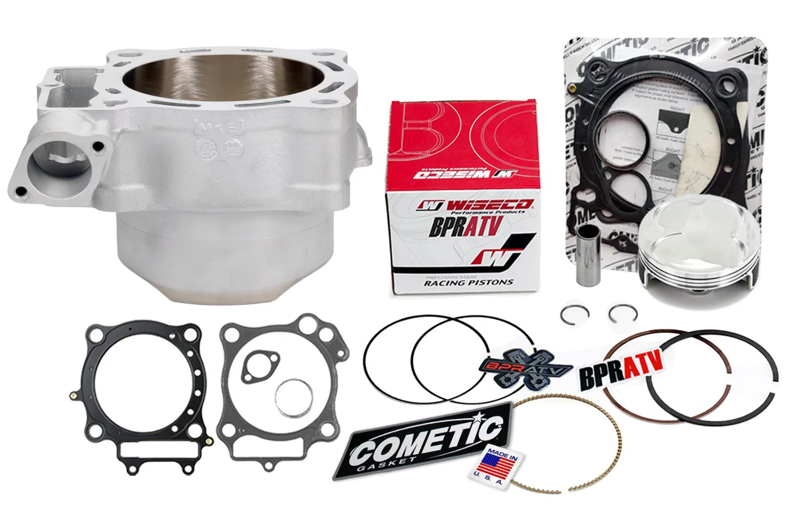 04 05 TRX450R Top End Rebuild Kit 94mm Stock Cylinder Piston Assembly Redo Parts - Image 14