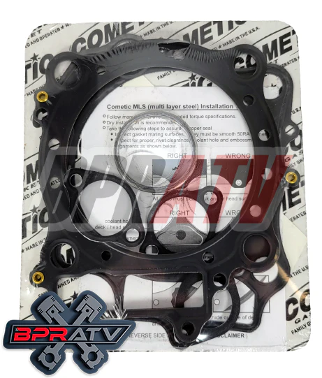 04 05 TRX450R TRX 450R 97mm 97 479cc 13:1 CP Big Bore Piston Top End Kit Cometic - Image 3