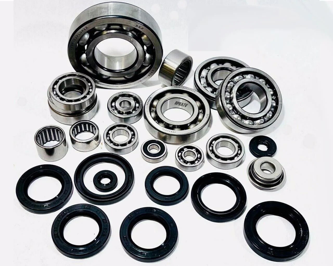 04-05 TRX450R TRX 450R Complete Bearings Kit Crankcase Bottom End Bearing Seals