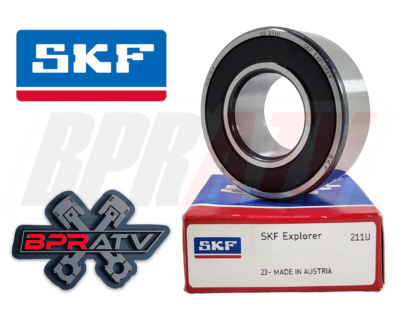 04-05 TRX450R TRX 450R Complete Bearings Kit Crankcase Bottom End Bearing Seals - Image 20