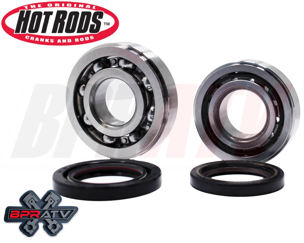 04 05 TRX450R TRX 450R Hotrods Stock Replacement Crank Crankshaft Main Bearings - Image 6