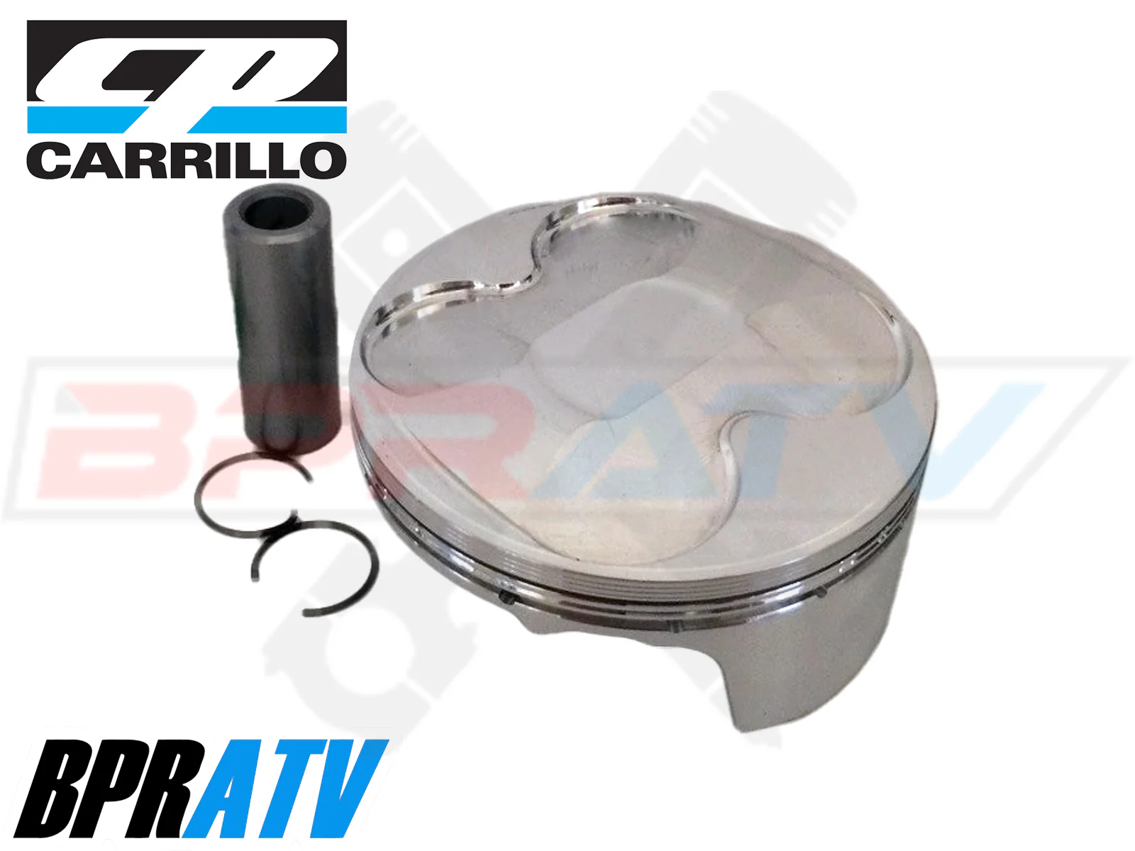 04-07 Rhino 660 100mm Stock Bore CP Carrillo Piston & Cometic Top End Gasket Kit - Image 15