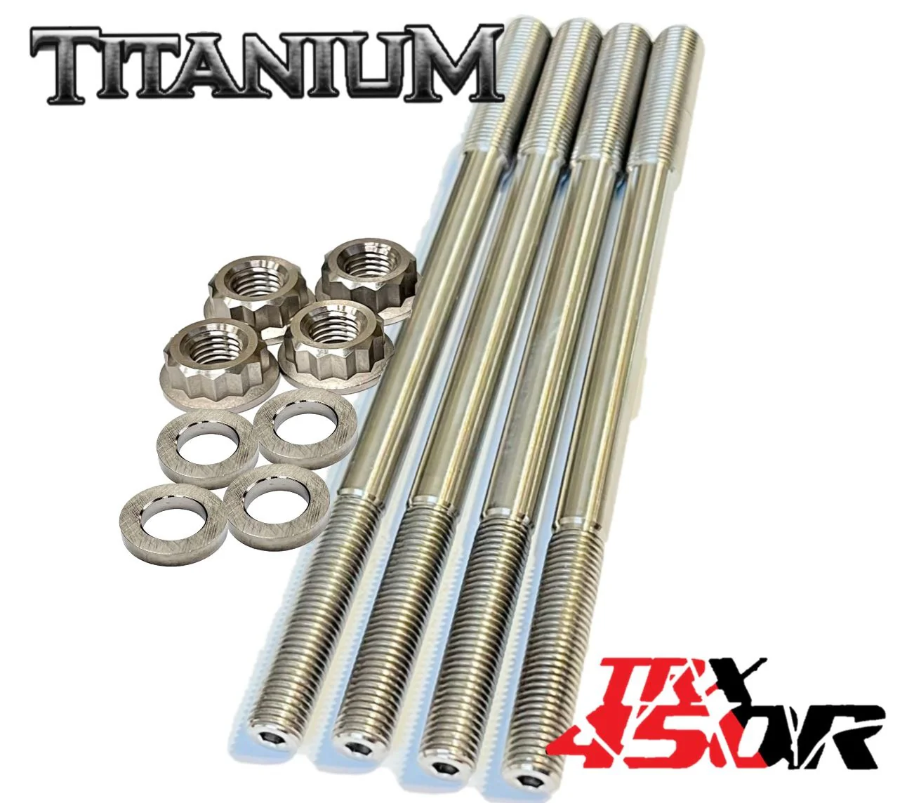 04-09 CRF250R CRF 250R Crank Case Head Studs Stud Kit Heavy Duty After Market - Image 12