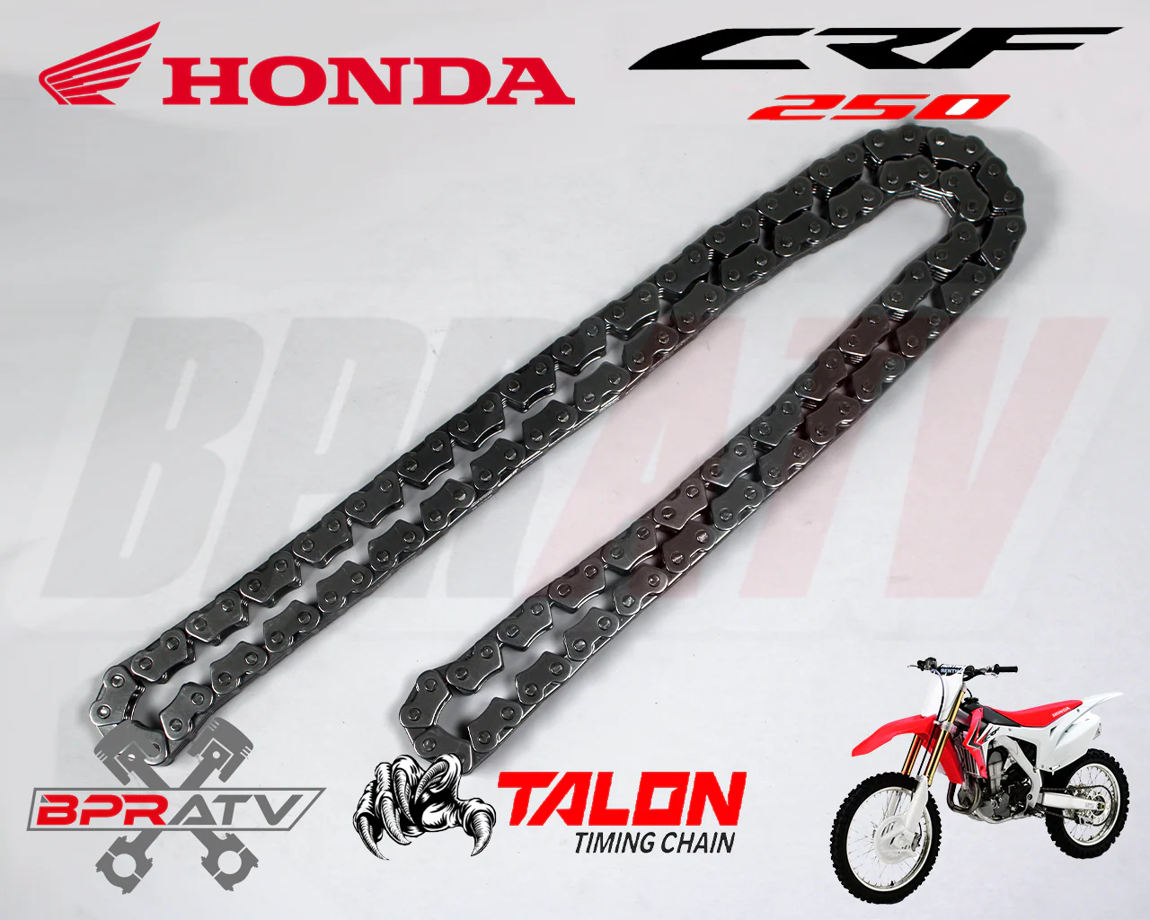 04-09 Honda CRF250R CRF 250R After Market OEM Replacement Cams Cam Timing Chain - Image 2