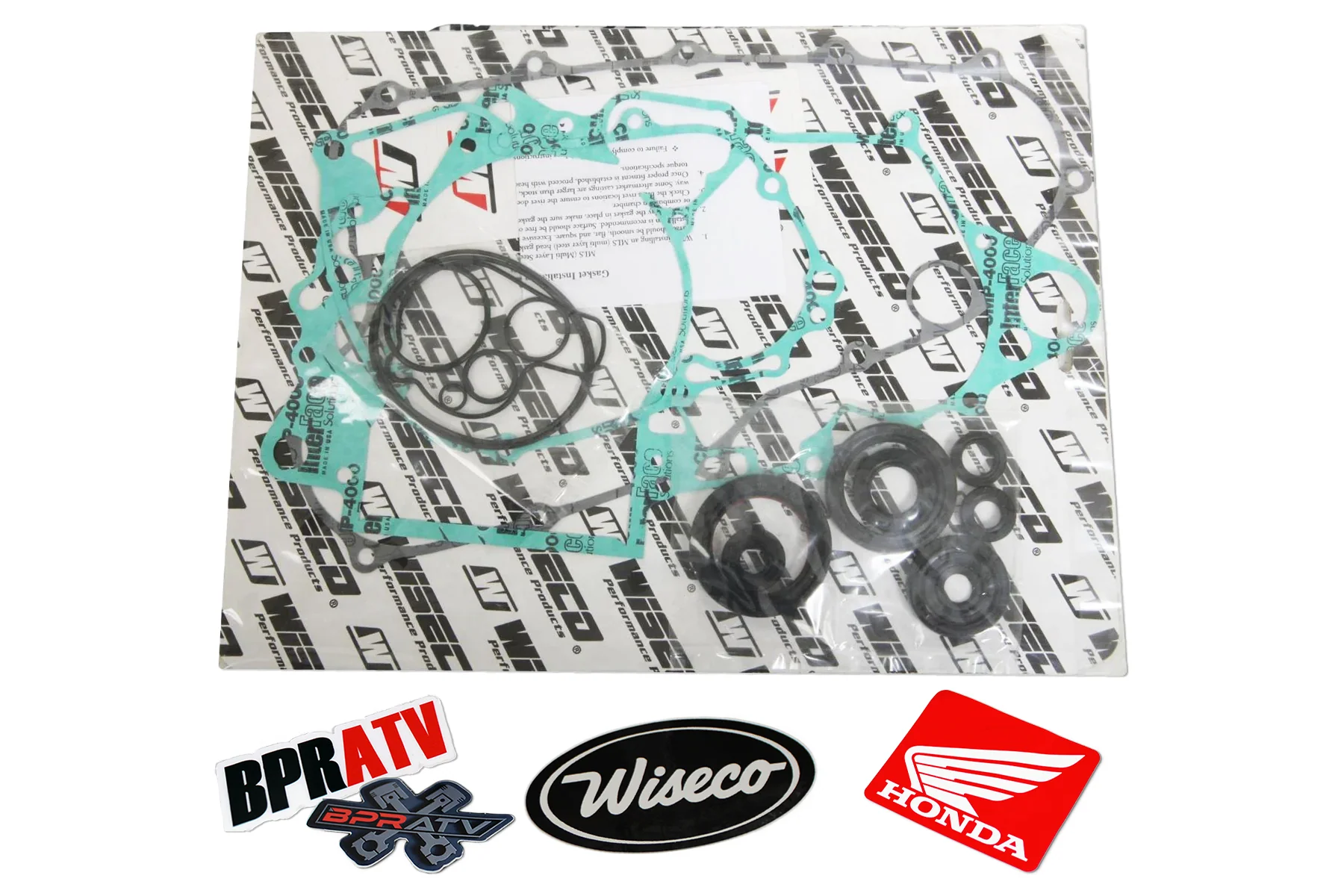 04-09 Honda CRF250R Stock Bore Cylinder Piston Wiseco Crank Motor Rebuild Kit US - Image 9