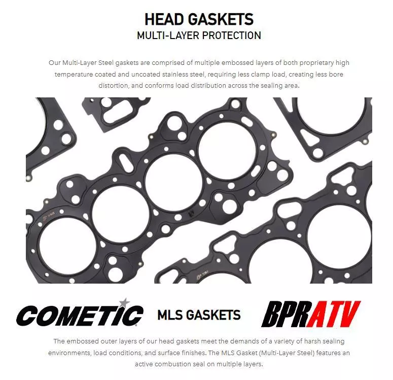 04-13 Honda CRF250X 250R CRF 250X 80mm Big Bore Cometic MLS Head Gasket 0.27" - Image 10