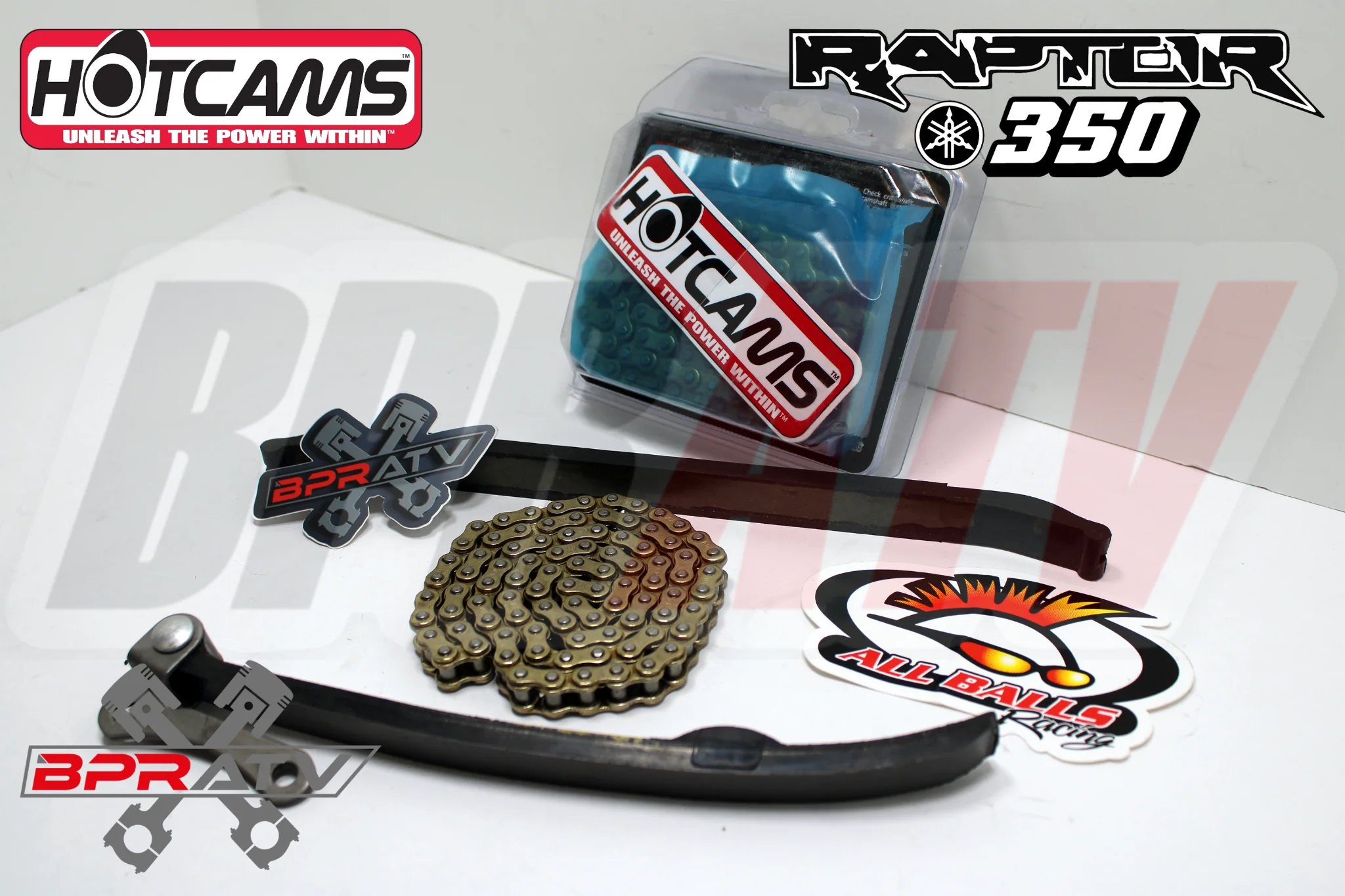 04-13 Raptor 350 YFM350R YFM 350R Hotcams Hot Cams Cam Chain Tensioner Guide Kit - Image 3