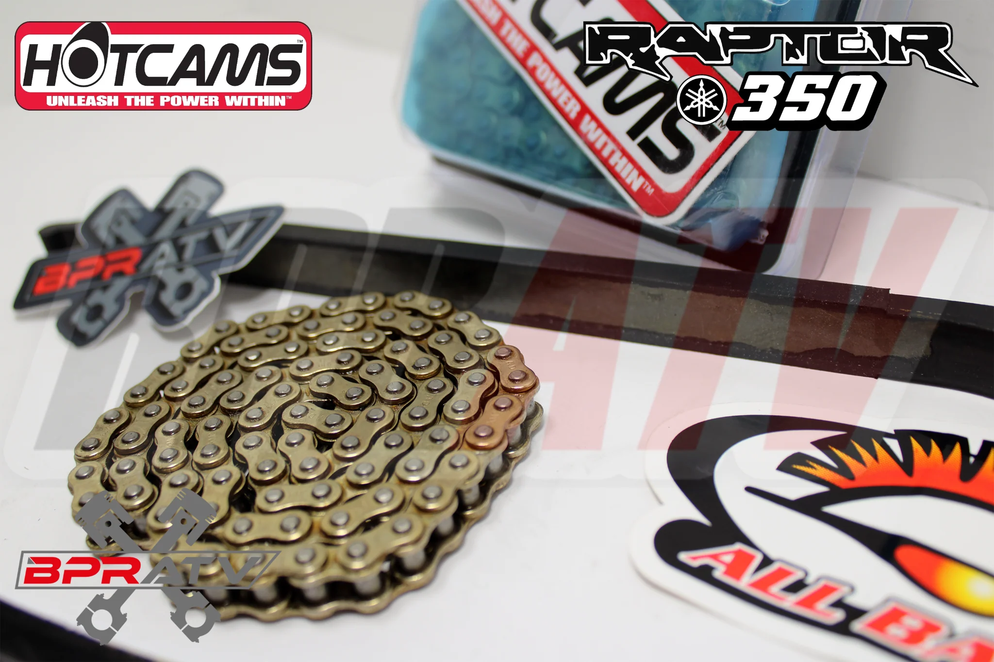 04-13 Raptor 350 YFM350R YFM 350R Hotcams Hot Cams Cam Chain Tensioner Guide Kit - Image 5
