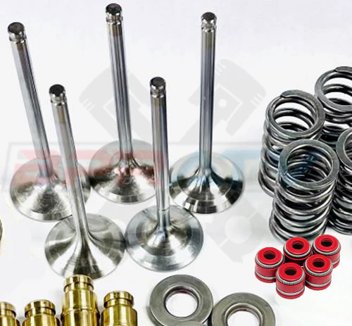 04-13 Yamaha YFZ450 YFZ 450 KIBBLEWHITE +1mm Intake Exhaust Valves RED Seals Kit - Image 24