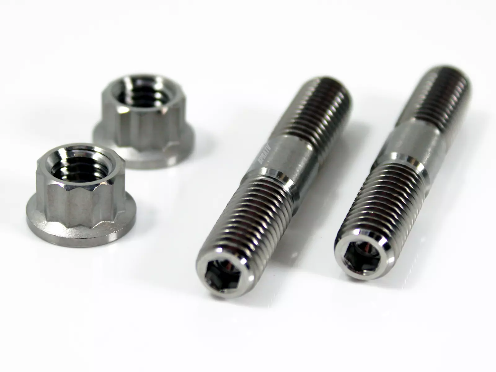 04-21 Honda CRF250R CRF 250R Titanium Head Exhaust Studs Nuts Bolt Gasket Kit - Image 7