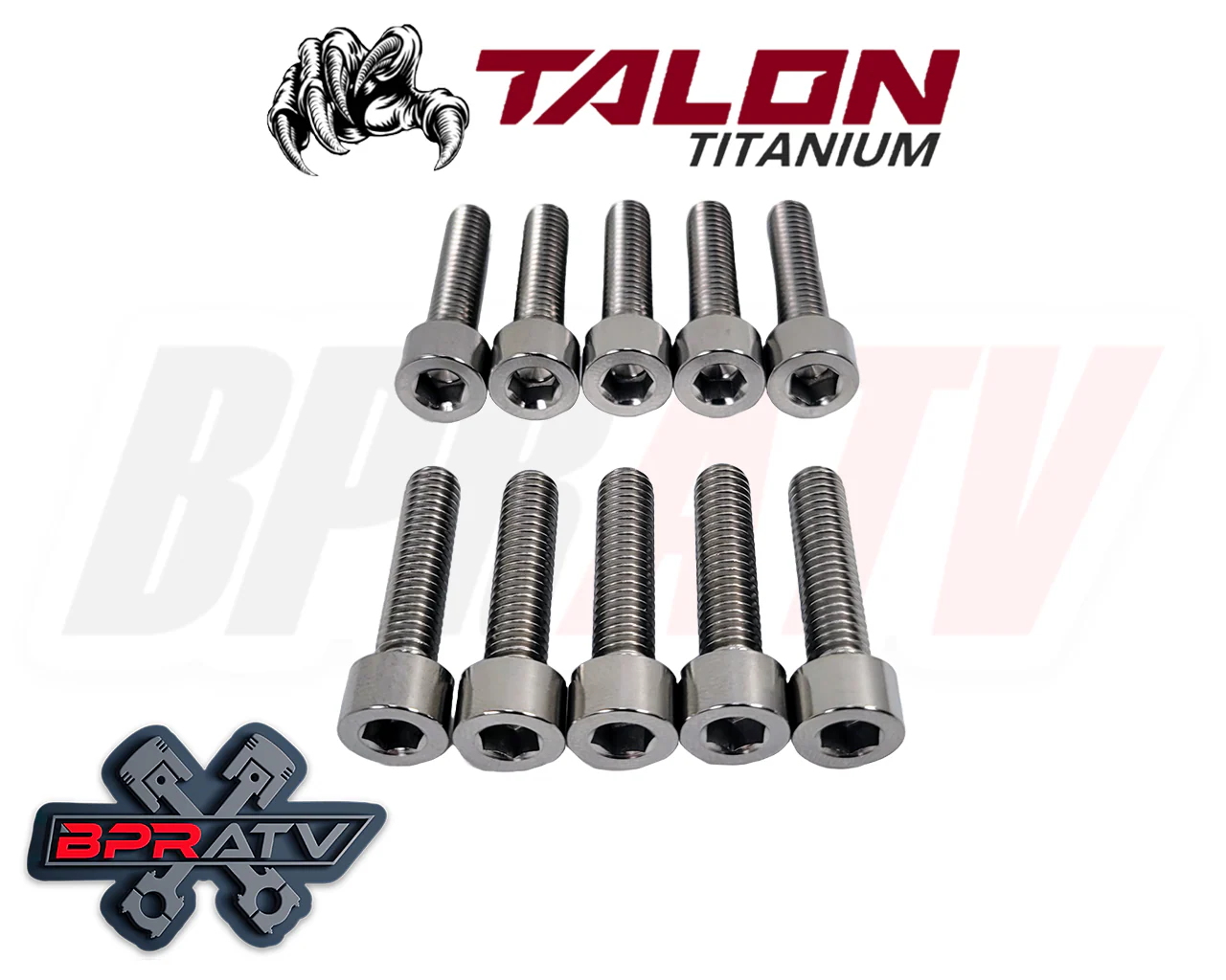 05-07 LTR450 LT-R Titanium Bolt Kit Crankcase Side Covers Water Oil Pump Ti Bolt - Image 3