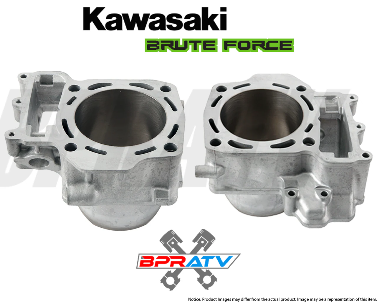 05-11 Brute Force 750 Hot Rods Crank Cylinder Piston Rods Complete Rebuild Kit - Image 4