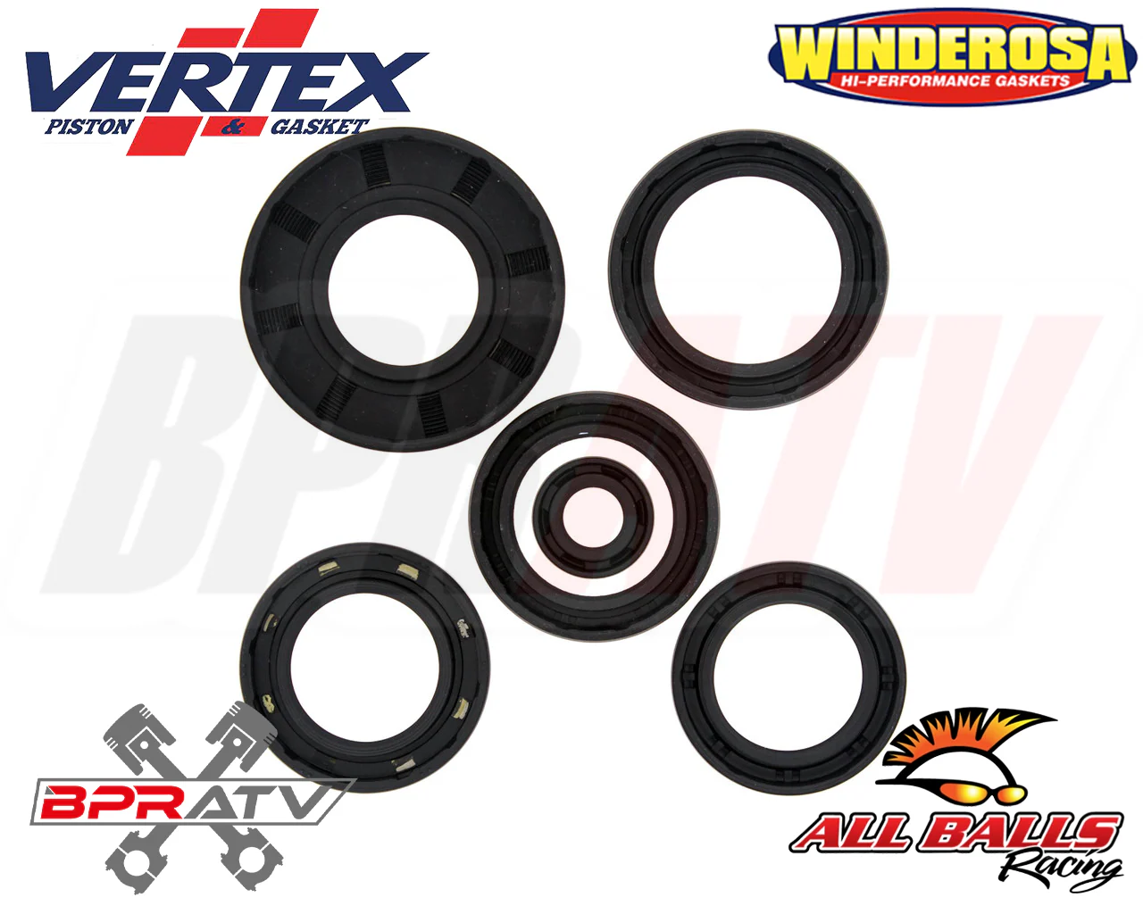 05-11 Kawasaki 750 Hot Rods Crank Cylinder JE Pistons Rods Complete Rebuild Kit - Image 14