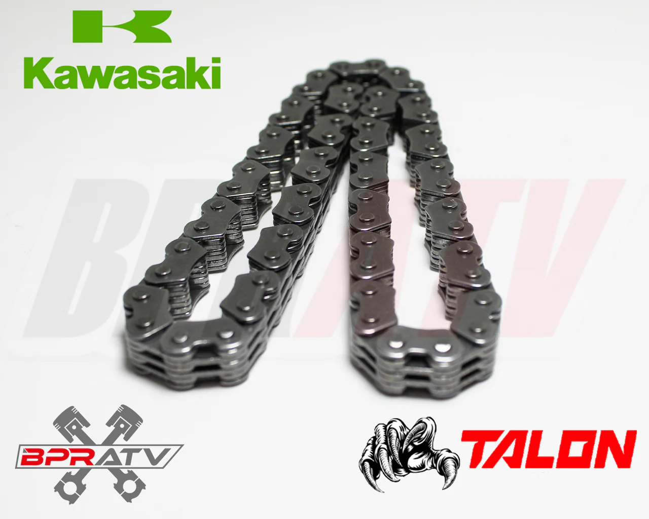 05-13 Kawasaki Brute Force 650 KVF 650 4x4 Heavy Duty Oil Pump Chain 92057-0188 - Image 3
