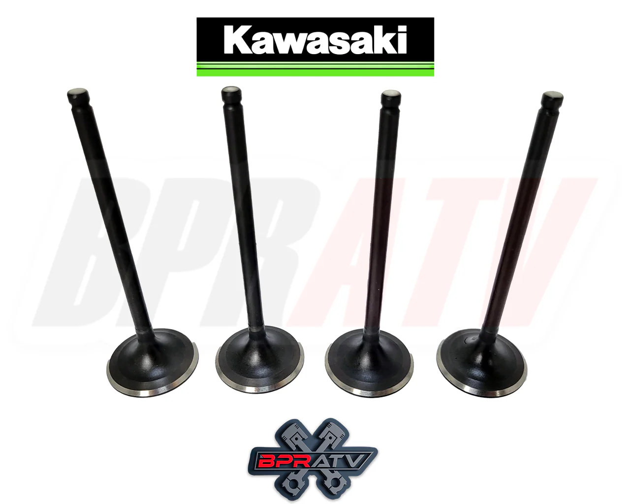 05-13 Kawasaki Brute Force 650 KVF650 Exhaust & Intake Valves Stem Seals Fix Kit - Image 4