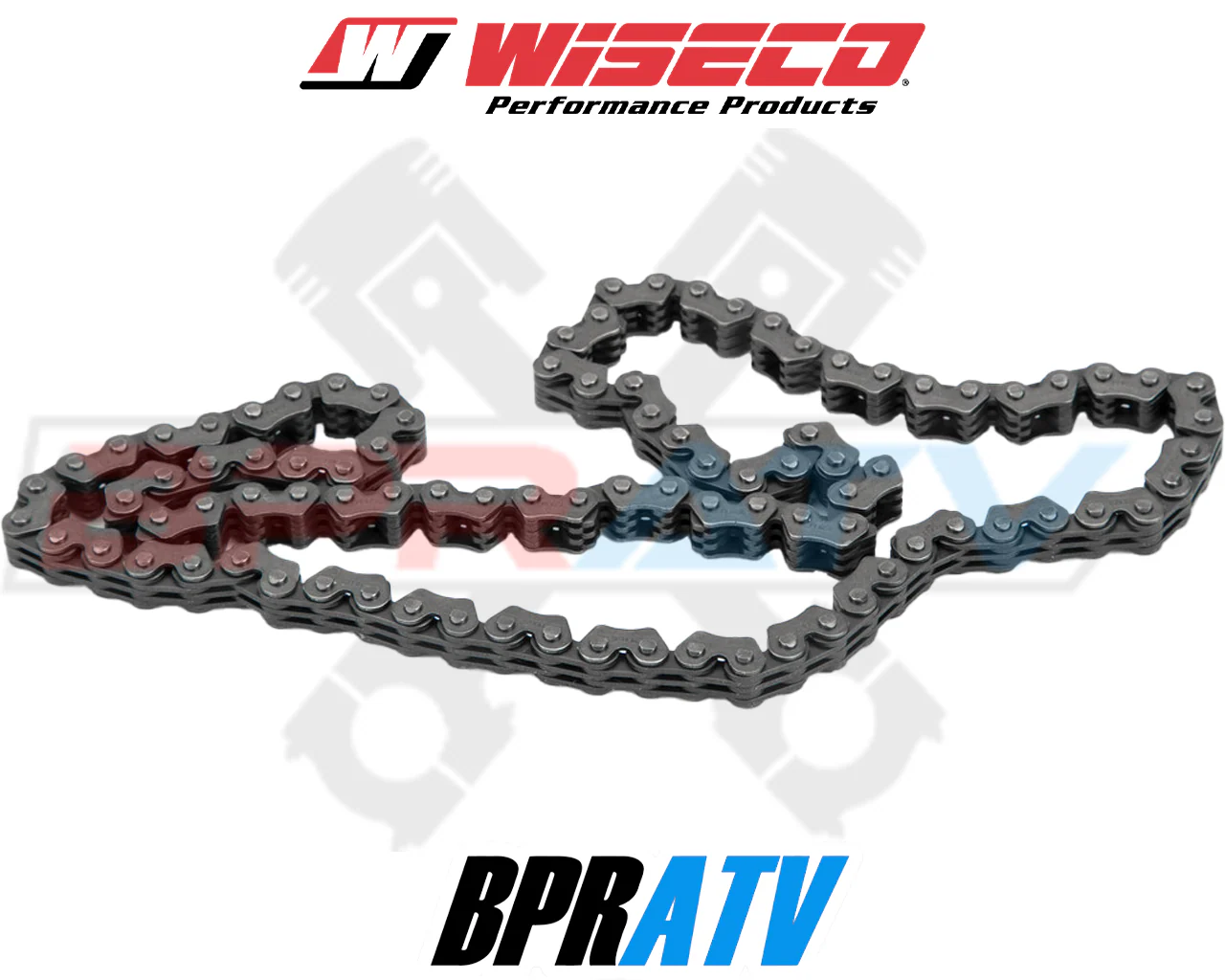 05-13 Kawasaki KVF650 KVF 650 Brute Force WISECO Cam Chains Timing Chain Set Kit - Image 16