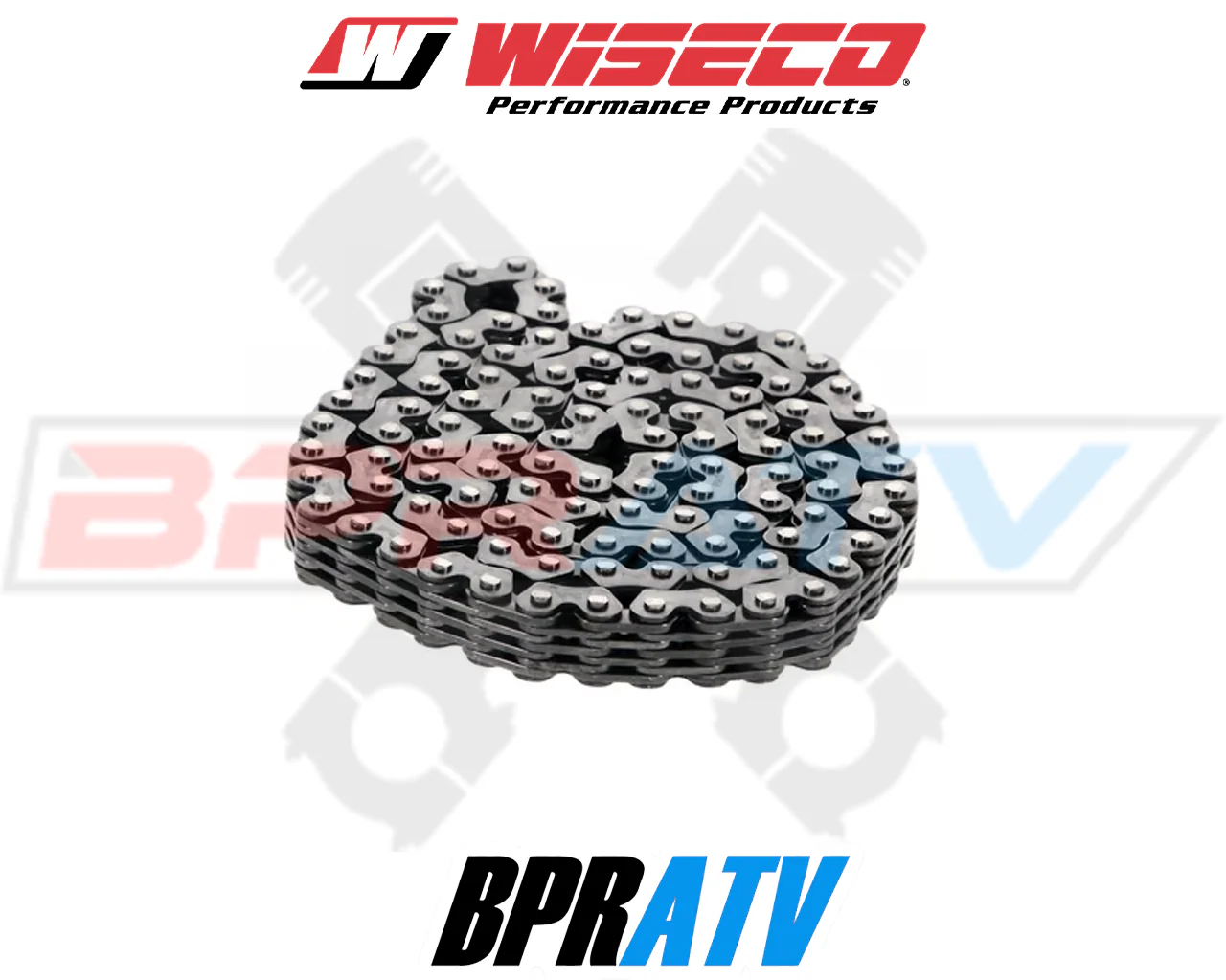 05-13 Kawasaki KVF650 KVF 650 Brute Force WISECO Cam Chains Timing Chain Set Kit - Image 18