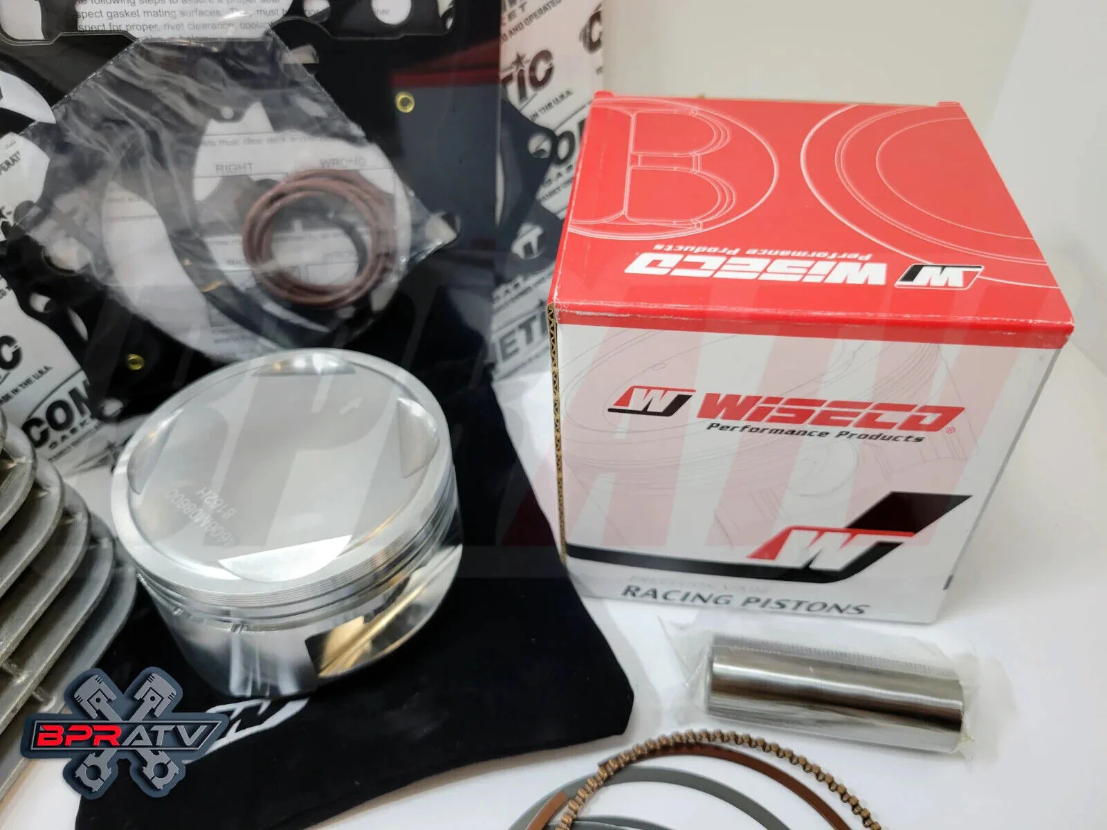05-14 400EX 400 EX 88mm Simple Rebuild Kit Wiseco Piston Complete Gaskets Seals - Image 15