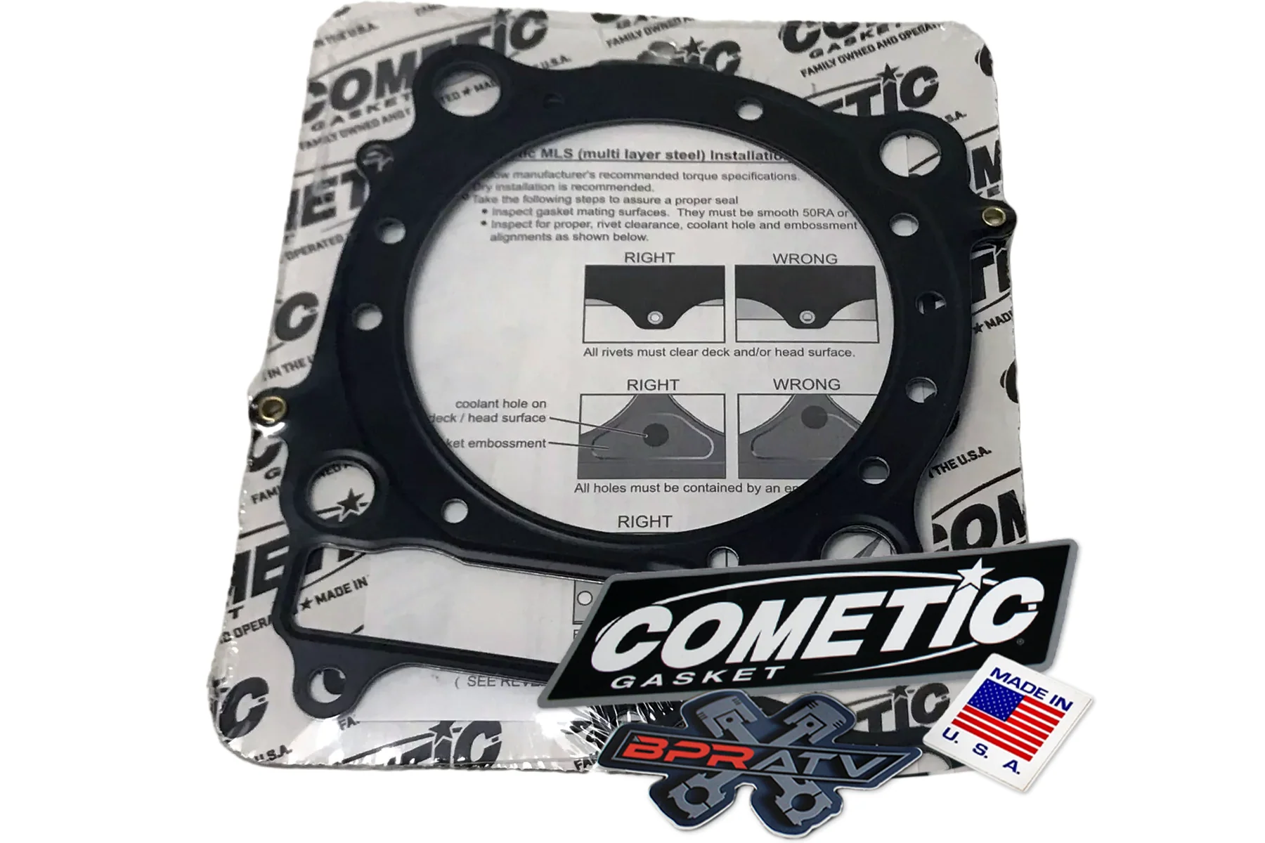 05-17 Honda CRF450X CRF 450X 450X 99mm BIG BORE Cometic Top End Head Gasket MLS - Image 14
