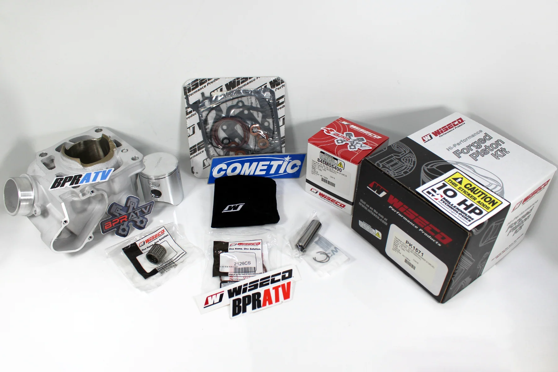 05-22 Yamaha YZ125 YZ 125X 54mm 54 Stock Bore Cylinder Wiseco Piston Top End Kit - Image 15