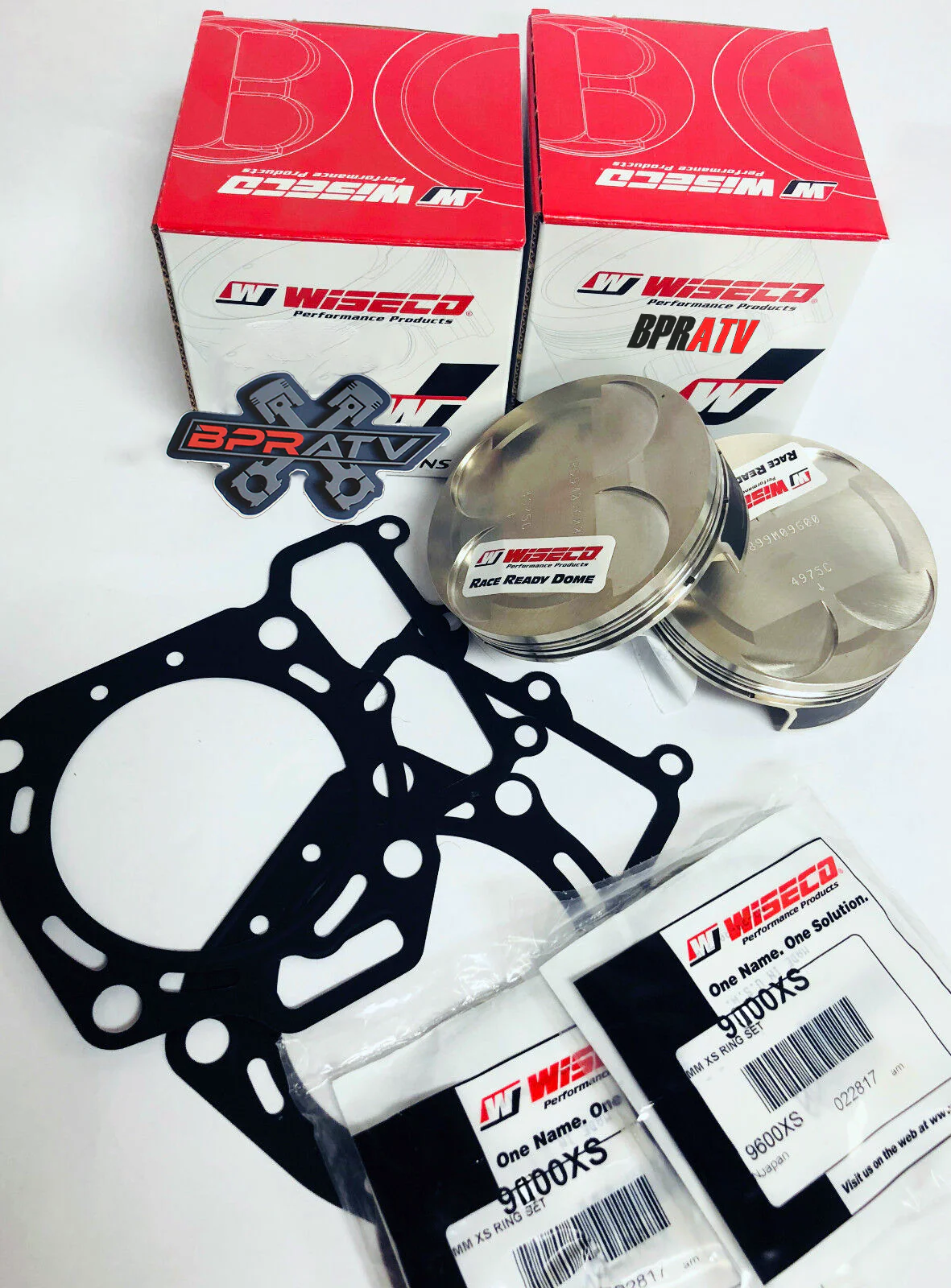 05-24 Brute Force Teryx 750 85mm Cylinders Wiseco Pistons Engine Top End Rebuild - Image 5