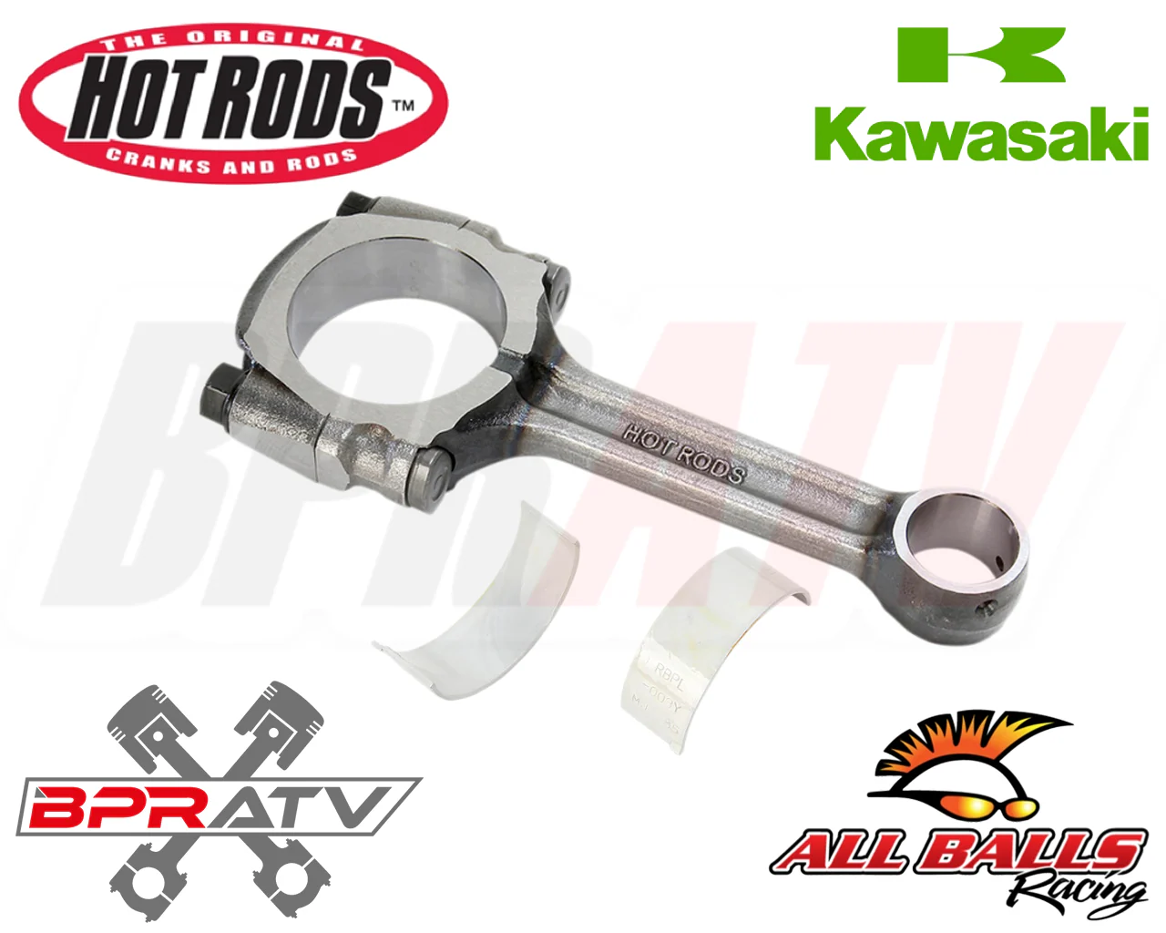 05-25 Brute Force 750 Hot Rods Crank Heavy Duty Replacement Connecting Rods Pair - Image 10