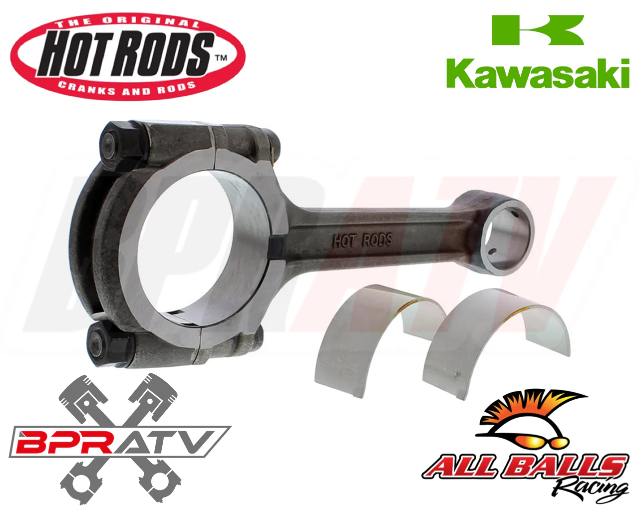 05-25 Brute Force 750 Hot Rods Crank Heavy Duty Replacement Connecting Rods Pair - Image 18