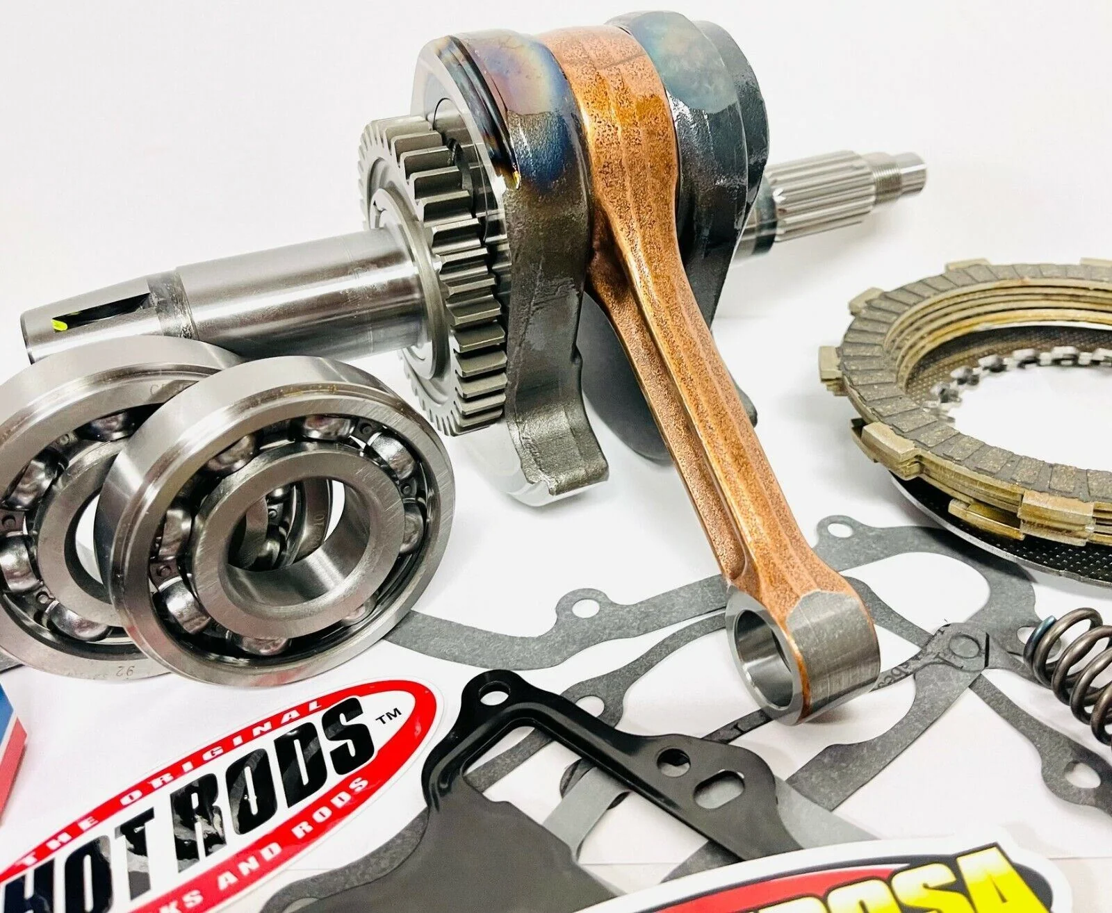 05+ TRX 400X 400EX Stock Rebuilt Motor Engine Bottom End Rebuild Assembly Kit - Image 4