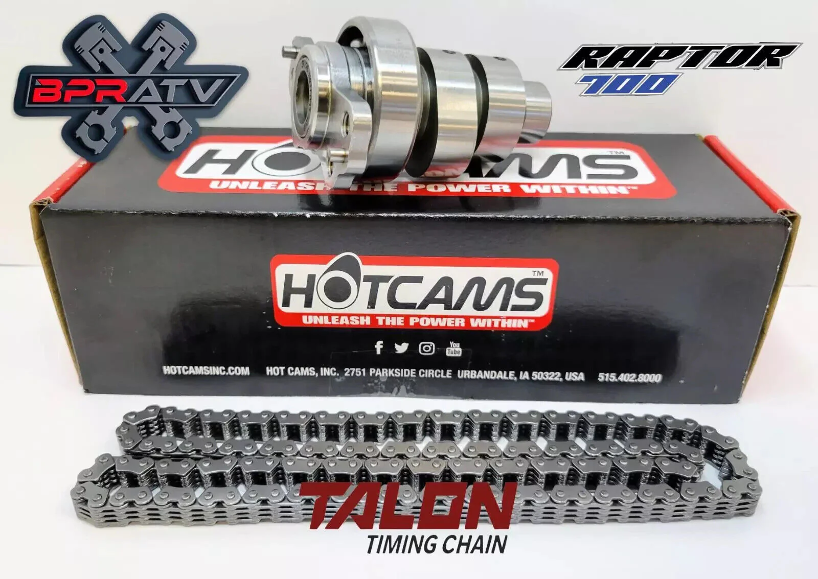 06 07 08 Raptor 700 Hotcam Hotcams Stage 2 Two Camshaft Timing Cam Chain Bearing - Image 6