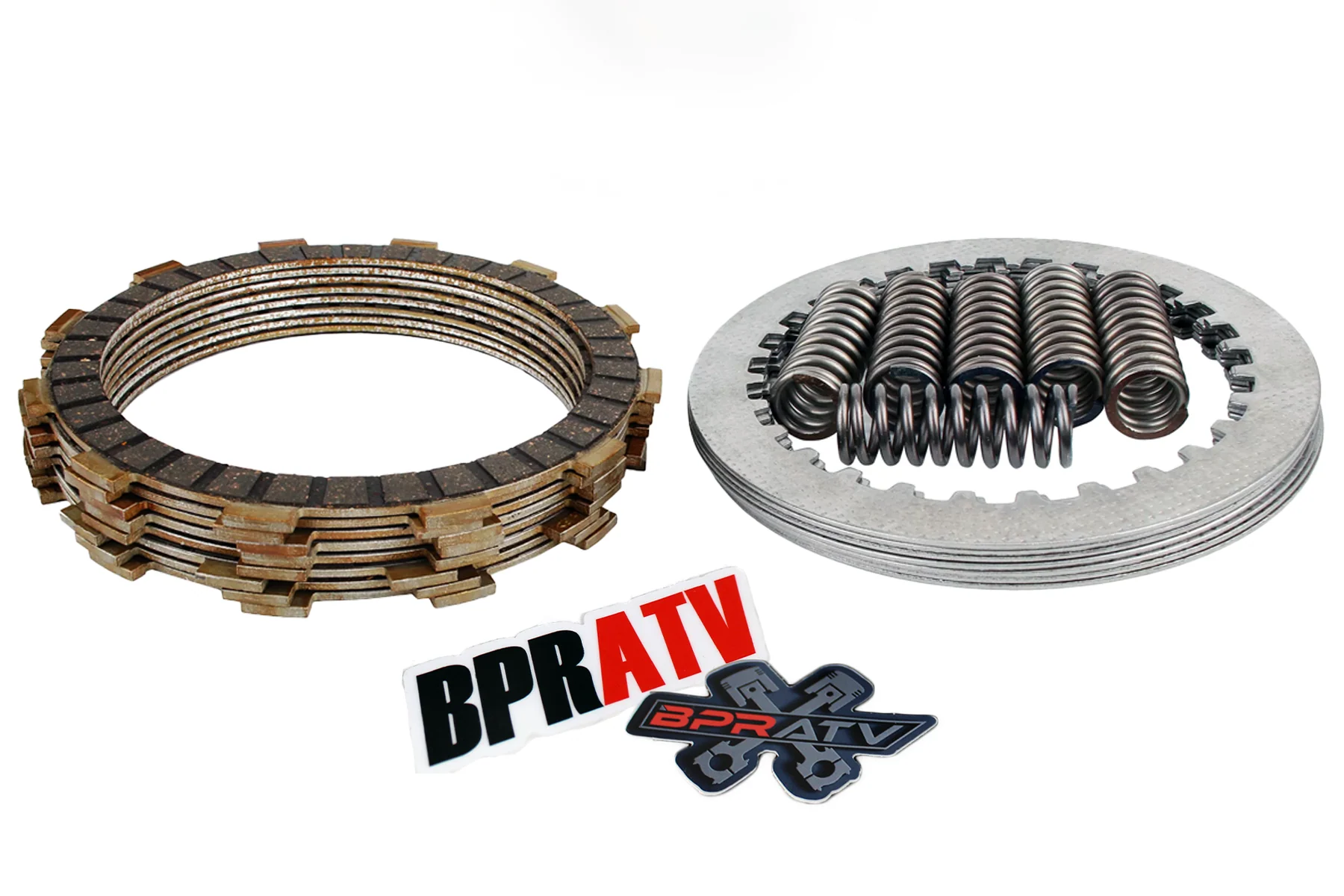 06 07 Polaris Outlaw 500 Wiseco Heavy Duty Forged Clutch Basket Fibers & Springs - Image 3