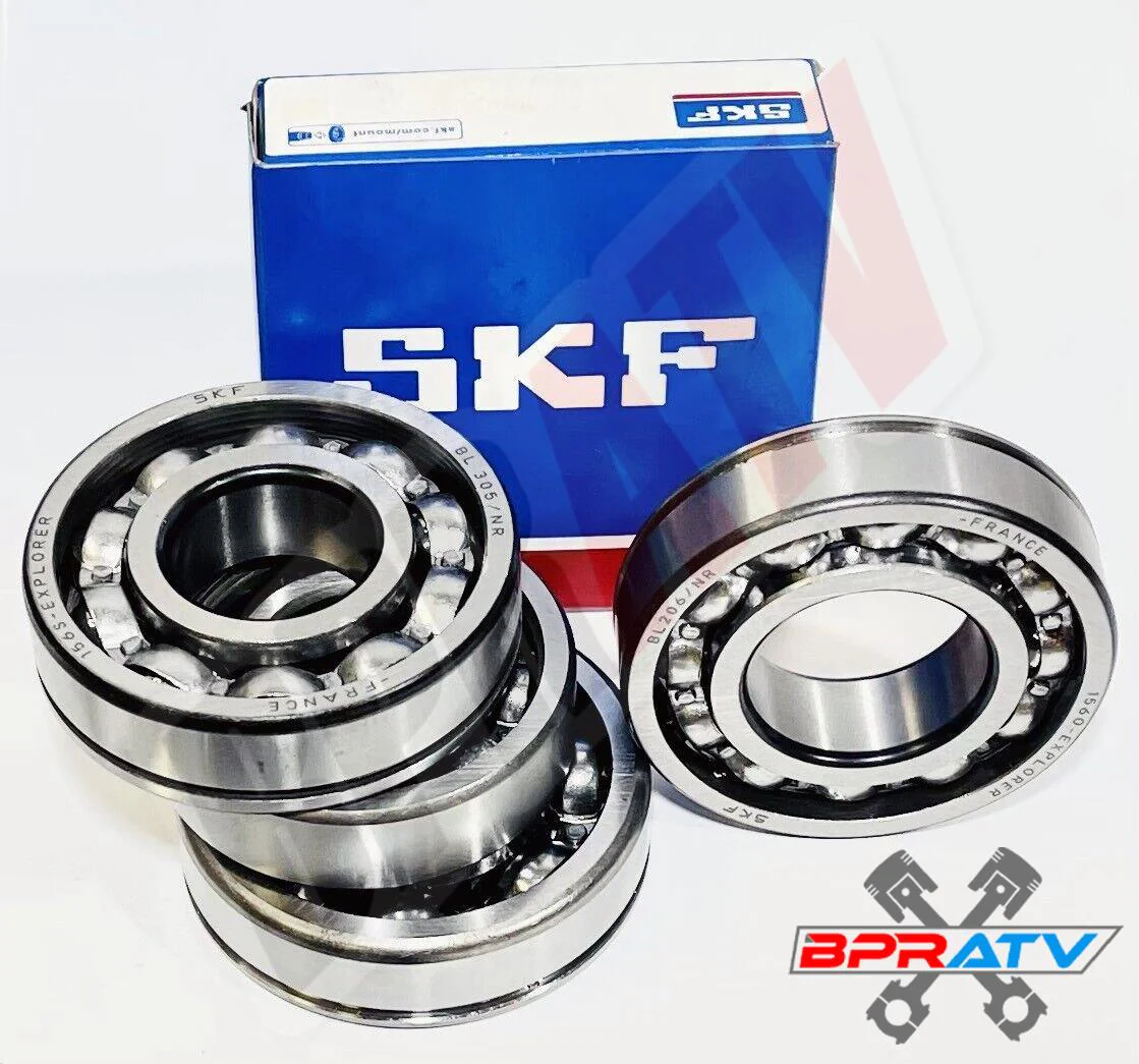 06-08 KX450F KXF450 SKF Crank Bearings Left Right HD Crankshaft Main Bearing Kit - Image 21