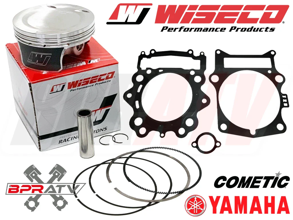 06-08 Raptor 700 Big Bore Kit 105.5mm Cylinder Stage 3 Hot Cams Top End Rebuild - Image 18