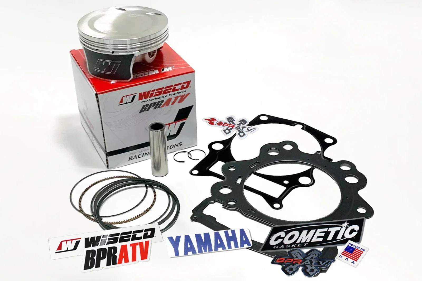 06-08 Raptor 700 Big Bore Kit 105.5mm Cylinder Stage 3 Hot Cams Top End Rebuild - Image 8