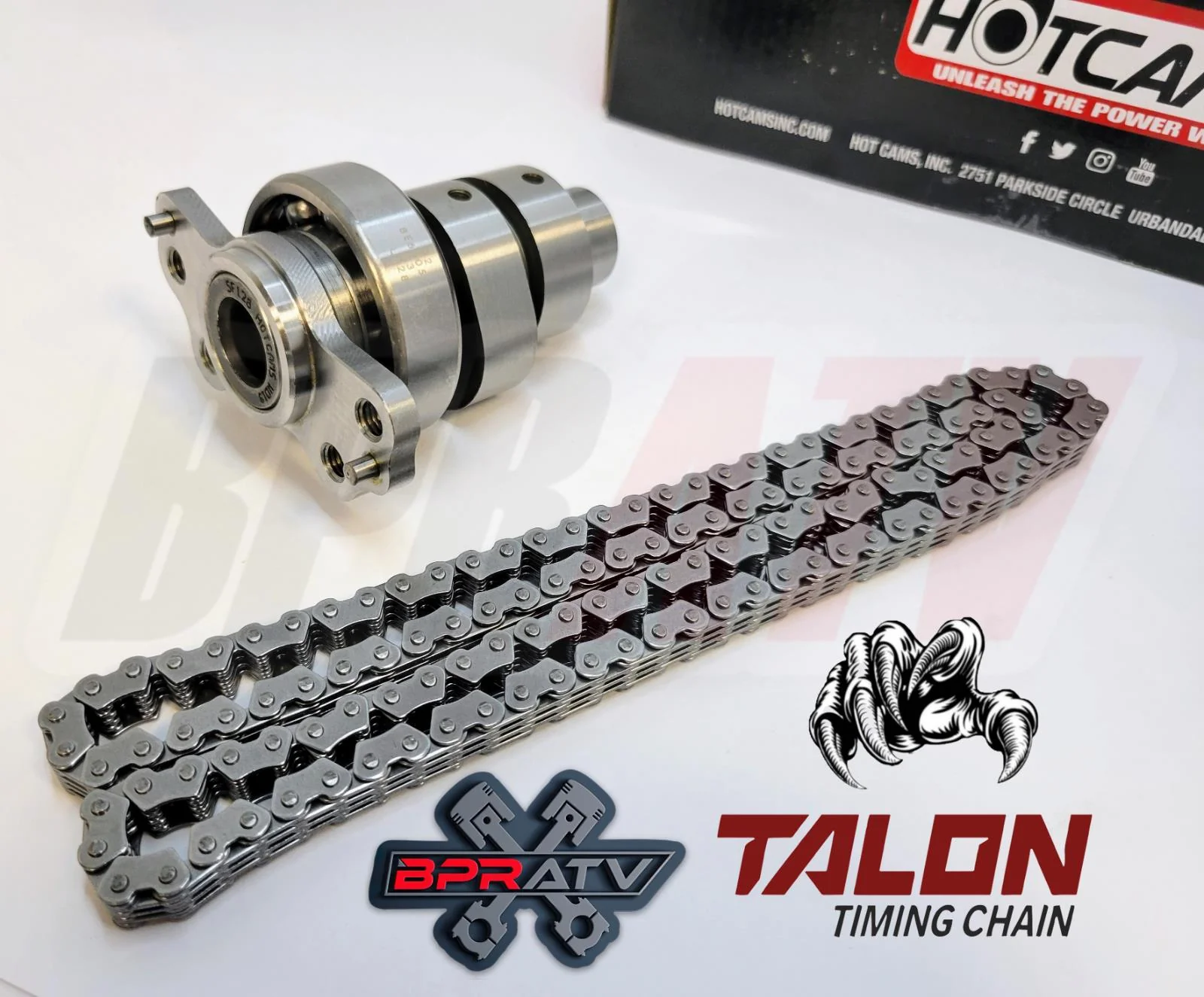 06-08 Raptor 700 Stage 3 Three Hotcams Big Bore Hot Cam Bearing Timing Chain Kit - Image 3