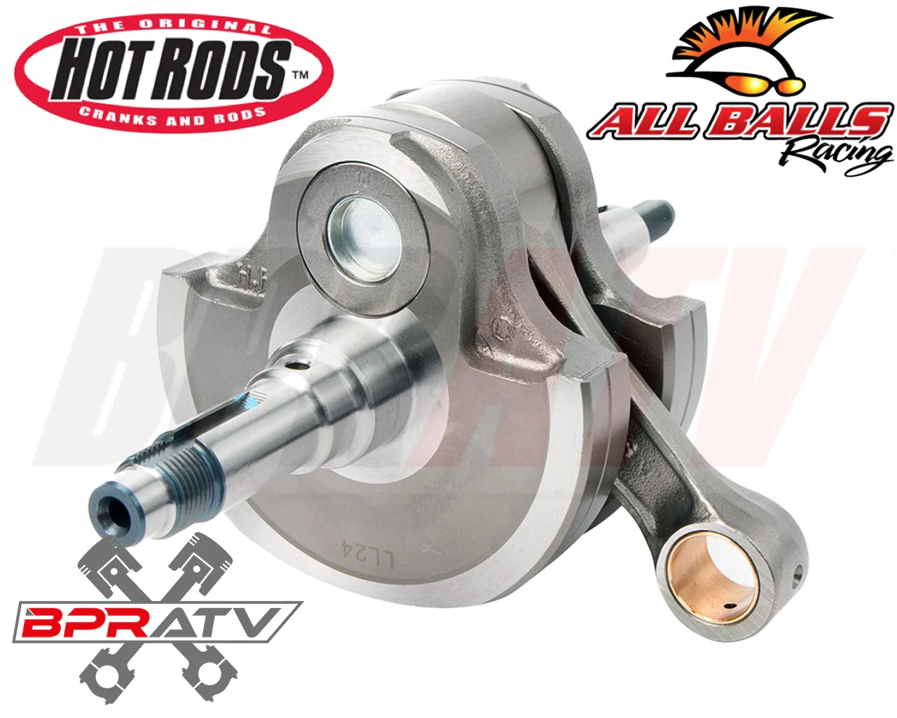06-09 LTR450 LTR 450 Hot Rods +4mm Stroker Crankshaft & SKF Main Crank Bearings - Image 14