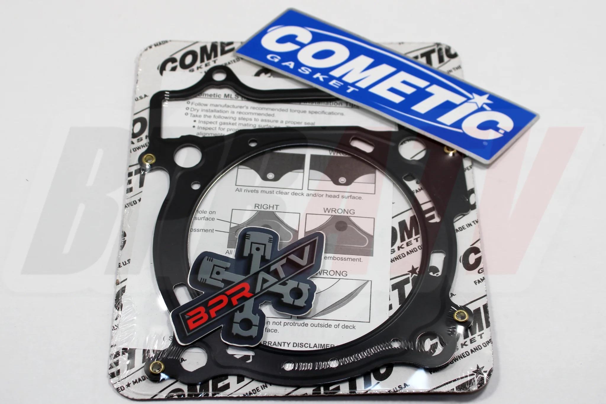 06-09 Yamaha YZ450F YZ 450F 98mm Big Bore COMETIC Top End MLS HEAD Gasket MX USA - Image 2
