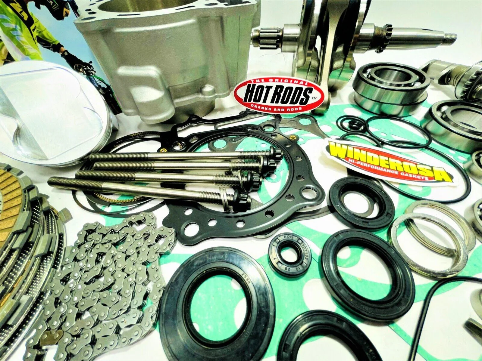 06-09 YZ450F YZ 450F Big Bore Stroker Complete Motor Engine Rebuild 500cc Kit - Image 6