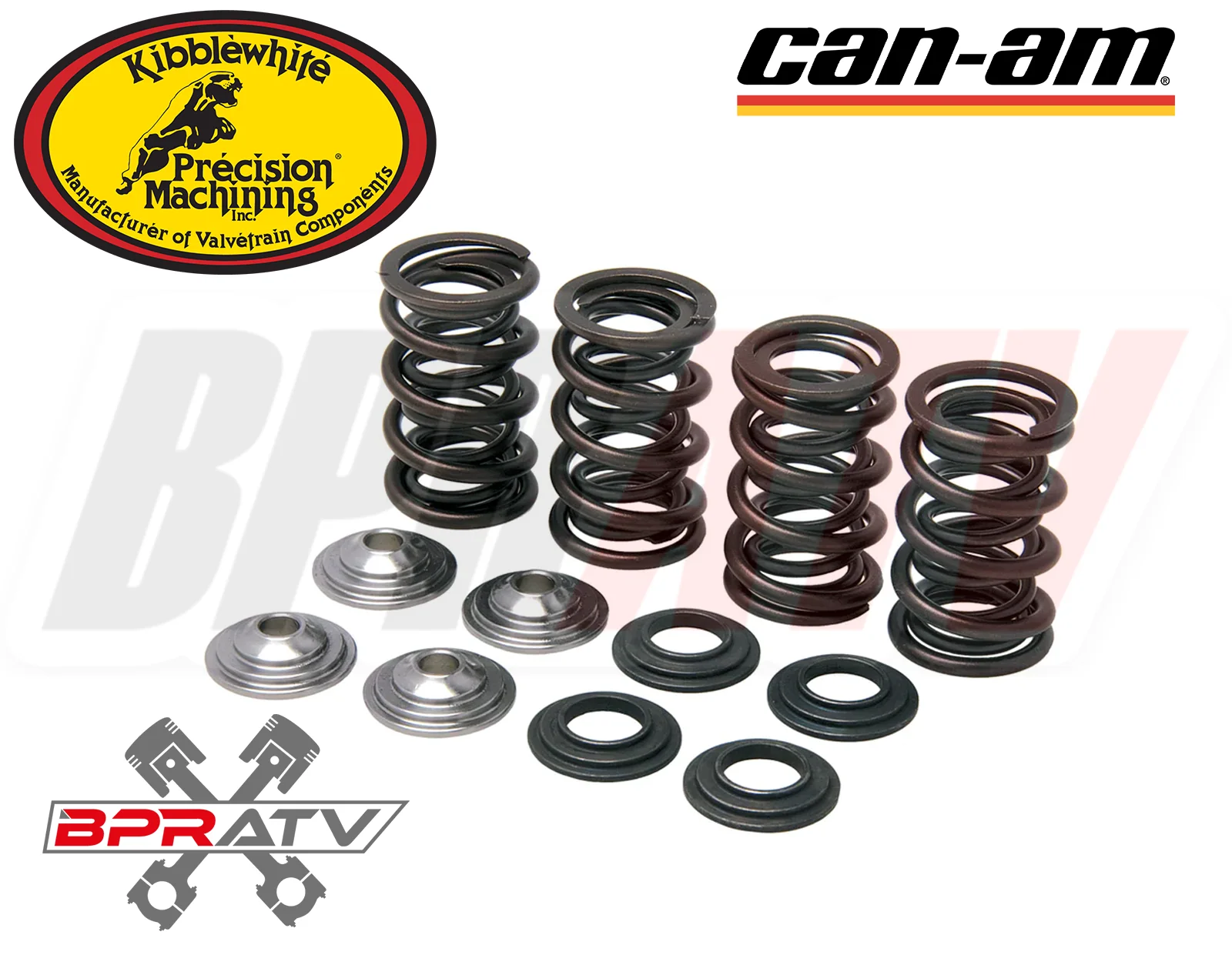 06-20 Can Am Renegade 800 1000 Kibblewhite Titanium Valves Springs Spring Kit - Image 5