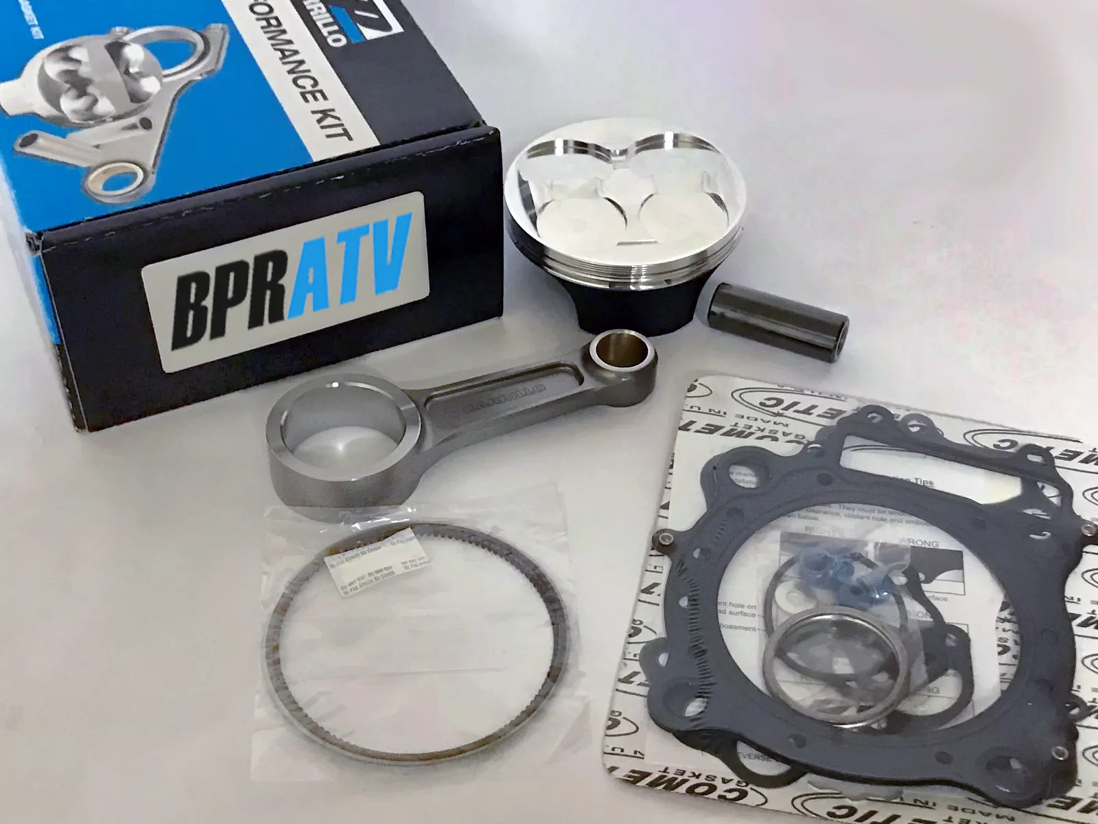 06+ Honda TRX450R TRX 450ER 96mm CP 14:1 RACE Piston Cometic Gasket Carrillo Rod - Image 3